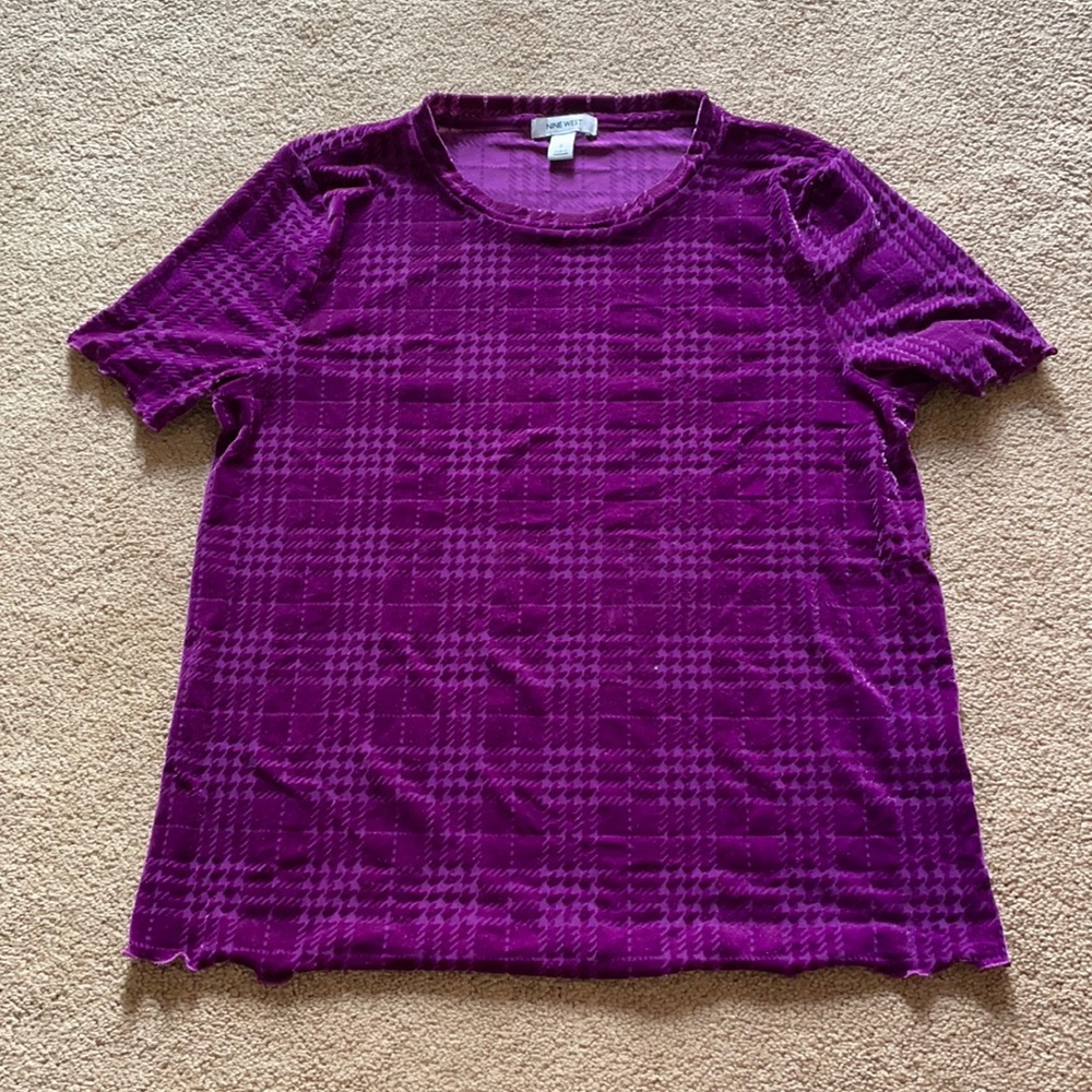 Plaid Short Sleeve by Nine West